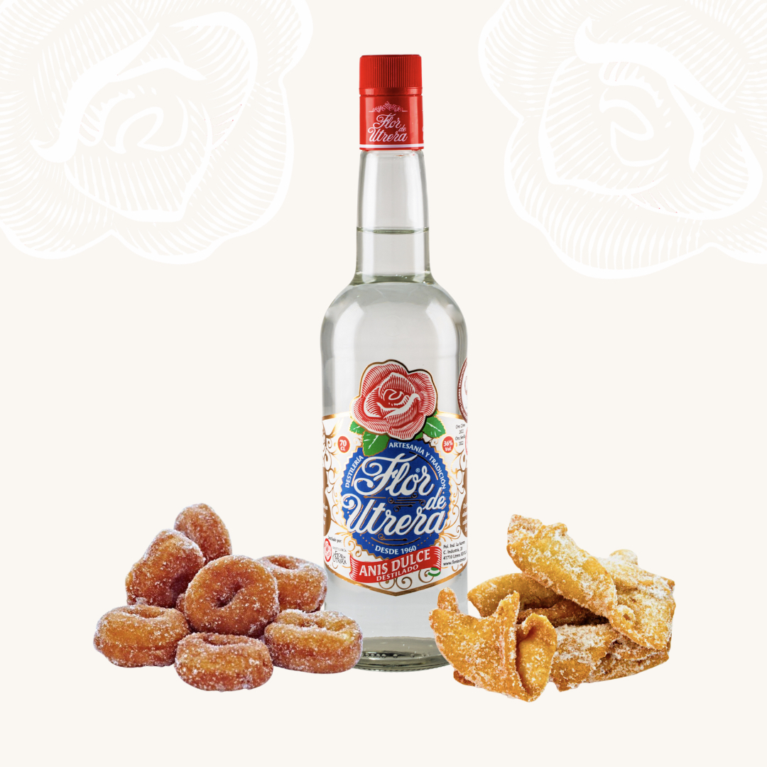 FlordeUtrera's tweet image. 😍 Los #RosquitosFritos y los #Pestiños están riquísimos con una copita de #Anís. Y con estos dulces más las torrijas se anuncia que ya va a estar aquí nuestra Semana Santa.