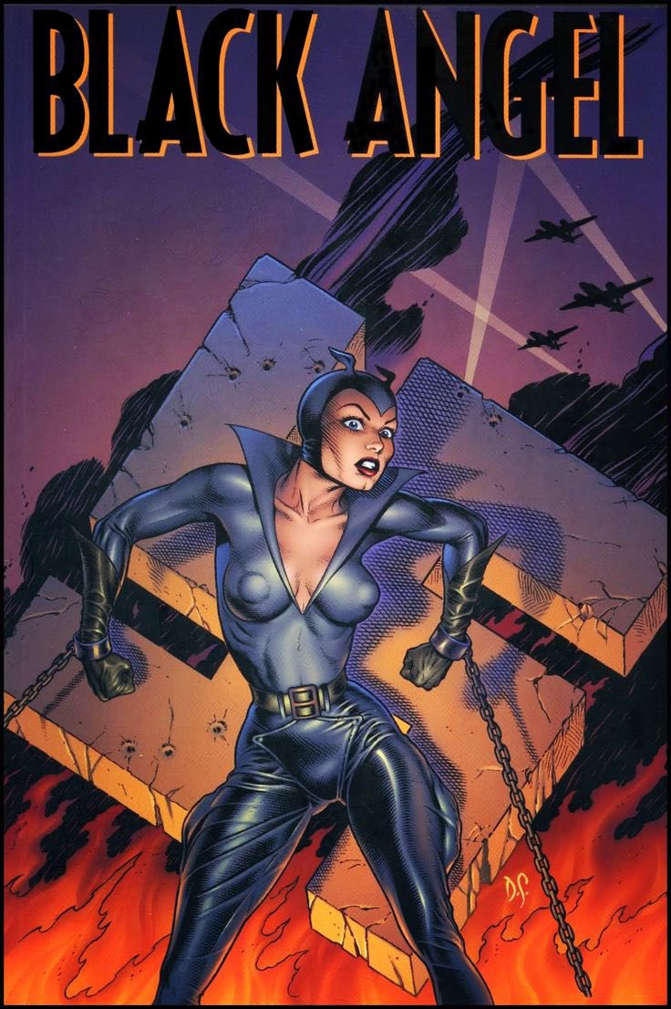 For Dave Stevens week here’s an obscure cover he did for Black Angel #DaveStevens #ComicArt