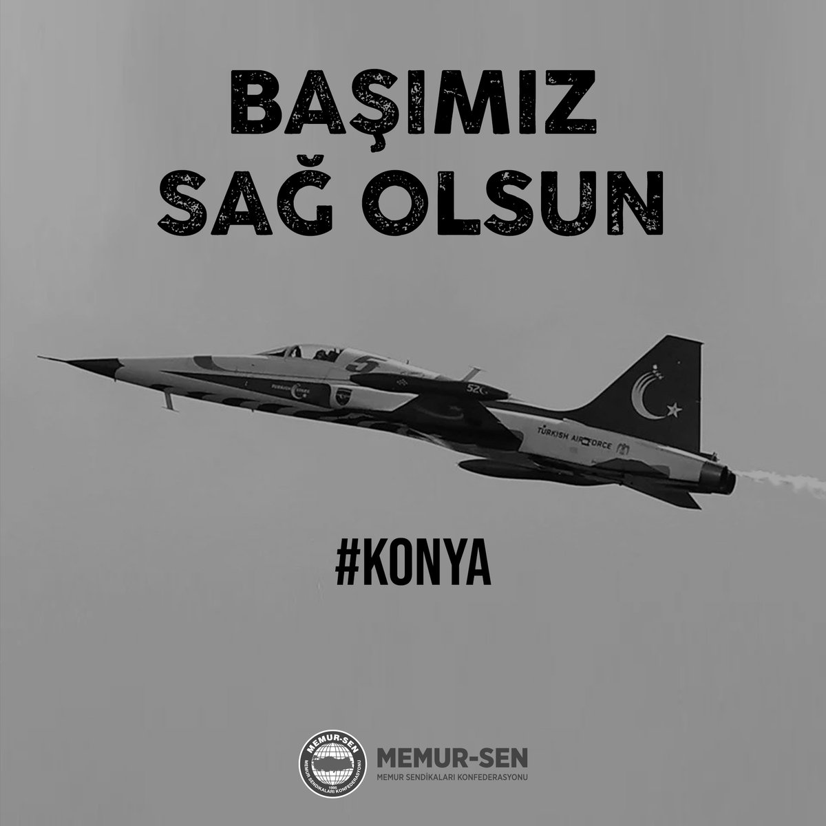 Konya 3. Ana Jet Üssü'nde eğitim için havalanan Türk Yıldızları'na ait uçak kaza kırıma uğradı. Düşme anından hemen önce paraşütle atlayarak kurtulan pilotumuza geçmiş olsun diliyoruz. 

Uçağın düştüğü bölgede şehit olan askeri personelimize ise Allah'tan rahmet, yakınlarına