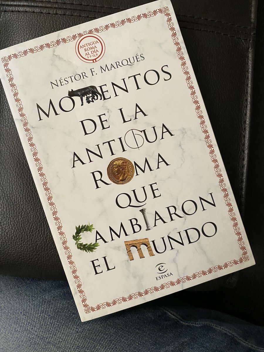 Hoy he recibido este libro de @nestormarques Me gusta @antigua_roma y me he obsequiado con este regalo adelantándome al día del padre 😆