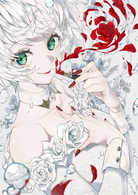 #ホワイトデーは銀髪白髪を愛でる日  