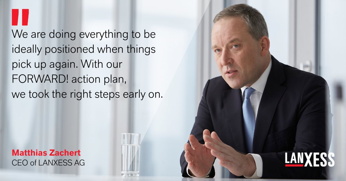 2023 was a year to forget. Now it's time to look forward, even if the business environment remains challenging. This is what LANXESS CEO Matthias Zachert says:
