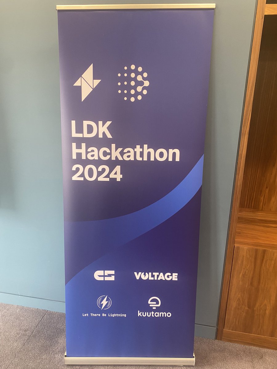 Making it happen <a href="/advbitcoin/">Advancing Bitcoin</a> ⚡️

Thanks <a href="/kuutamocloud/">kuutamocloud</a> <a href="/c_equals/">c =</a> <a href="/LtbLightning/">LtbLightning</a> <a href="/voltage_cloud/">Voltage ⚡</a> <a href="/FulgurVentures/">fulgur.ventures</a> for your kind support.