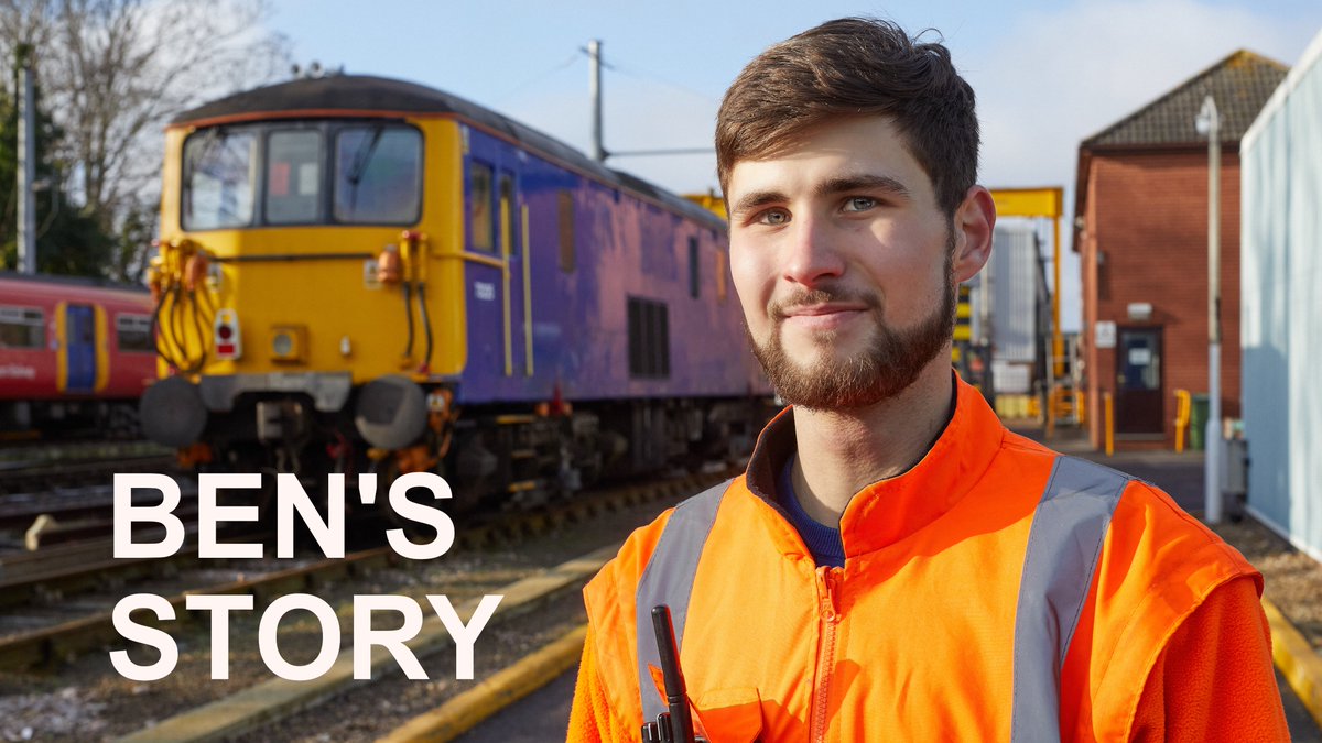 Digby_'s tweet photo. Here is a recruitment film I shot, directed and produced for South Western Railway @SW_Help staring the @shunterinred https://t.co/ubMZ0jeegG #Careers #RailJobs #trains #recruitment #film #Bournemouth #Advertising #storytelling https://t.co/uNvLT0IfgZ