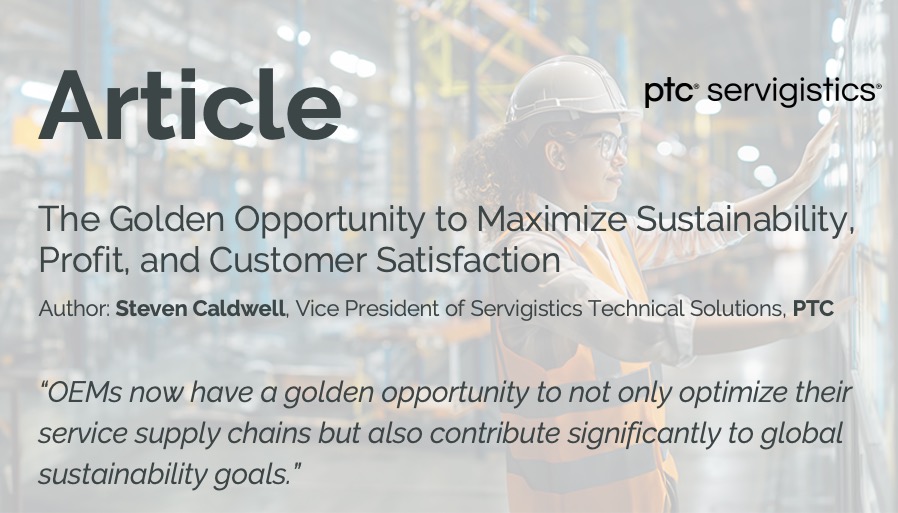 Servigistics's tweet photo. It's a win-win-win for service supply chain optimization thanks to Servigistics and OnProcess. Read more and watch the interactive panel discussion with the visionaries leading the charge. https://t.co/nSoeQSouu3 #Servigistics #OnProcess #Sustainability  #ServiceSupplyChain https://t.co/pgSYtGfLgc