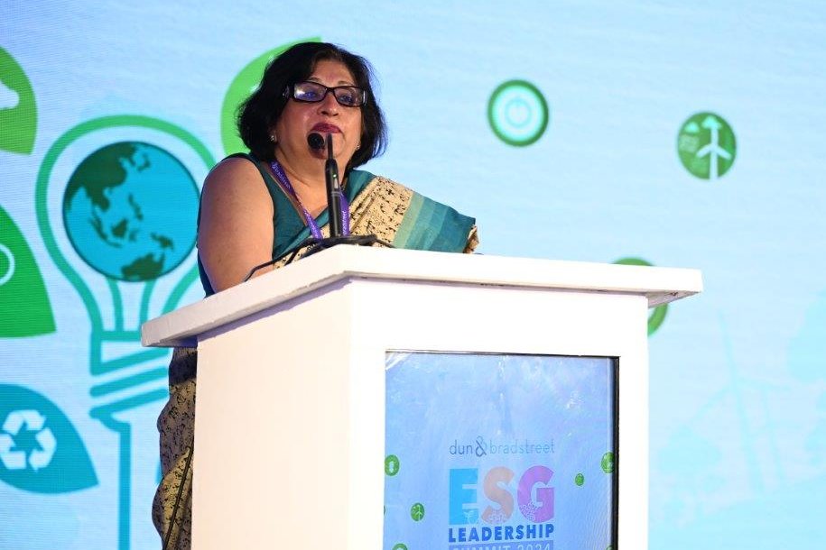 It was a pleasure delivering the keynote speech at the second edition of @DNB_India's ESG Leadership Summit 2024. Convened on the theme “From A Catchphrase to Reality,” the Summit focused on translating #ESG principles into tangible actions for #Businesses. #ClimateAction