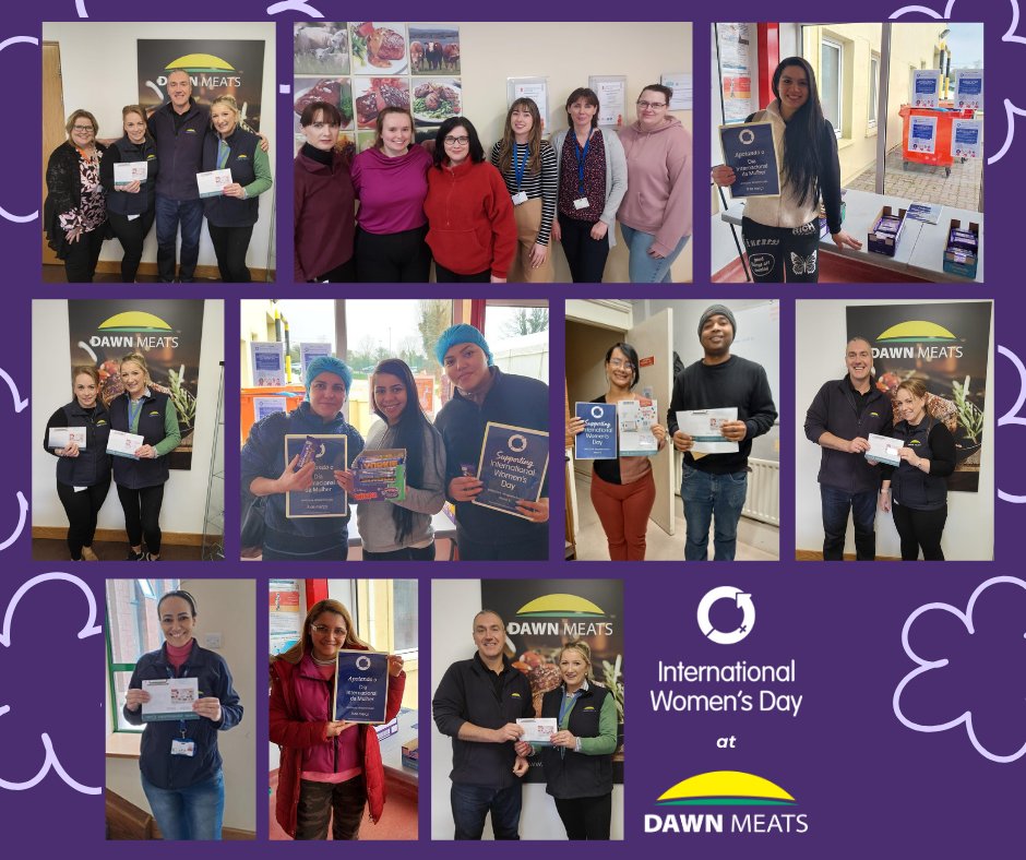 Last week, sites across Ireland celebrated International Women's Day 💜 To #InspireInclusion, activities included nominating inspiring women, decorating site with purple decorations, gifting chocolate and flowers and wearing purple. #IWD2024