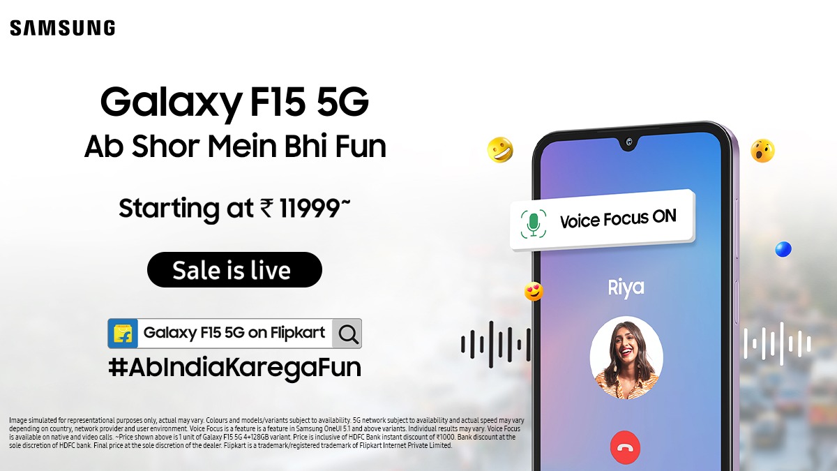 Neutral_ICT_fan's tweet photo. Transform your screen time into a fun-filled experience with the segment-only sAMOLED display of the SamsungF15 5G
#SamsungF15 5G Buy now: https://t.co/7RUhNEGRWG… @SamsungIndia #AbIndiaKaregaFun https://t.co/0wnOZlrLfv