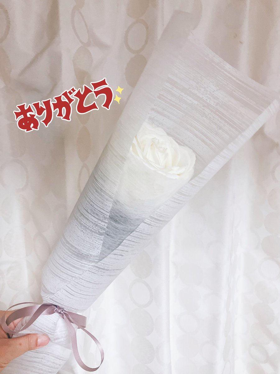 buriba2's tweet photo. 今年は1輪の白バラ✨️✨
花言葉は「一目惚れ」
毎年赤い薔薇だったけど、白もめちゃくちゃ綺麗✿ﾟ❀.(*´▽`*)❀.ﾟ✿

#ボルテージ
#100恋
#たっくさん投票してくれたで賞
#ダーリンは芸能人 https://t.co/OrcB2ent5l