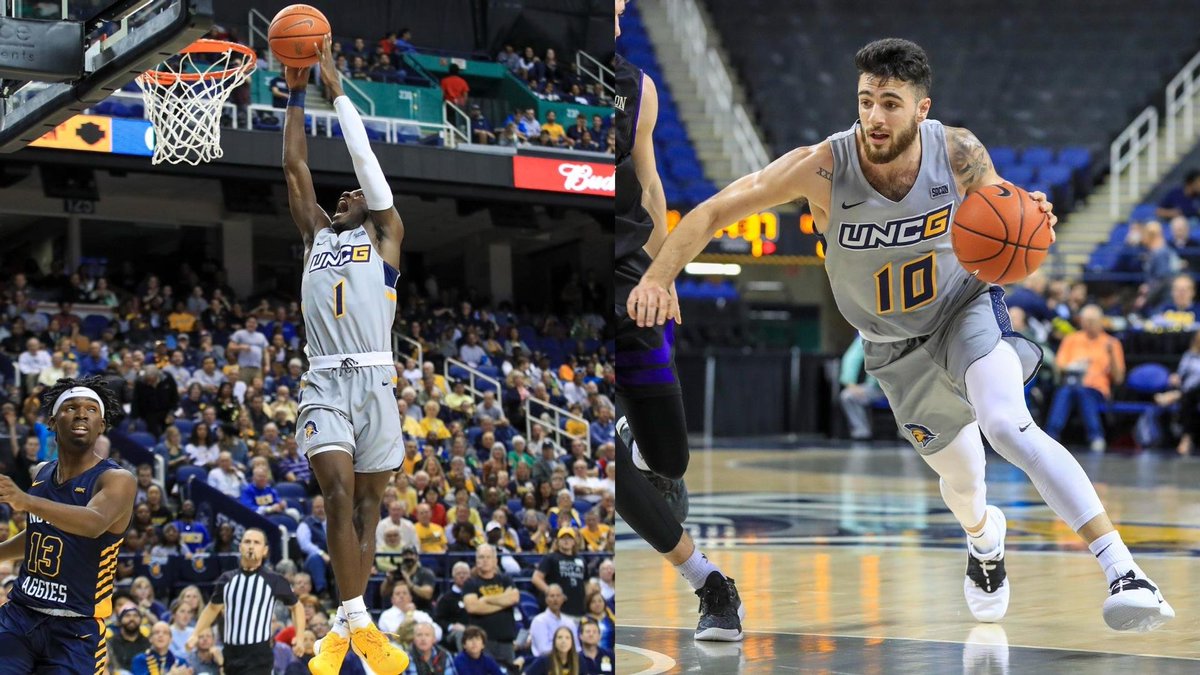 We are excited to announce that we will be retiring @isaiahmiller_1 & @francisalonso10's jerseys this summer! Read more ⤵️ 📰 go.uncg.edu/sac6uy #letsgoG
