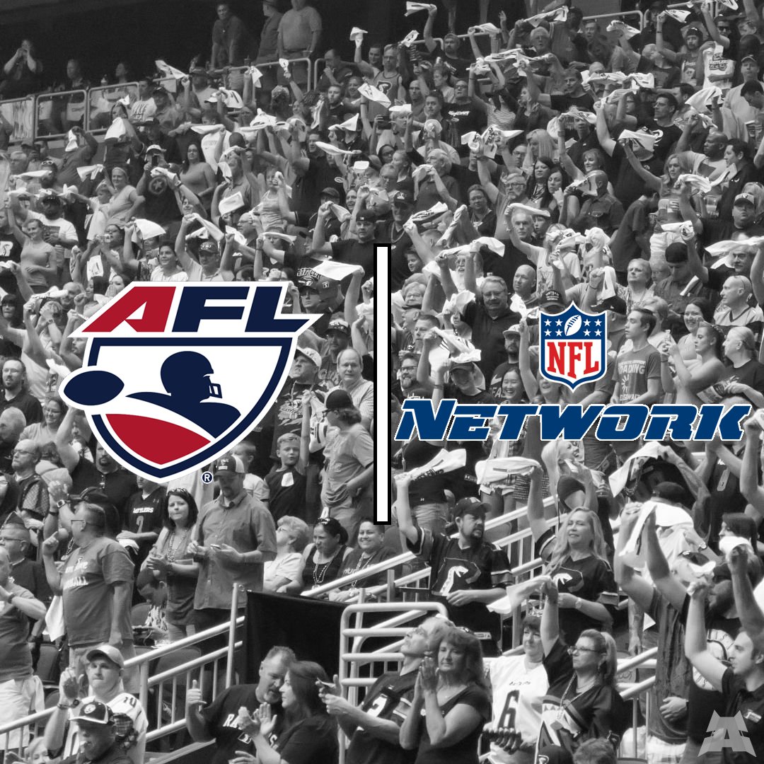 BREAKING: Live Coverage of Over 30 <a href="/OfficialAFL/">Arena Football One</a> Games Beginning Saturday, April 27 at 8 p.m. ET Following the Conclusion of the 2024 NFL Draft on <a href="/nflnetwork/">NFL Network</a>. 
nflcommunications.com/Pages/NFL-Netw… 
#THEAFLISBACK
