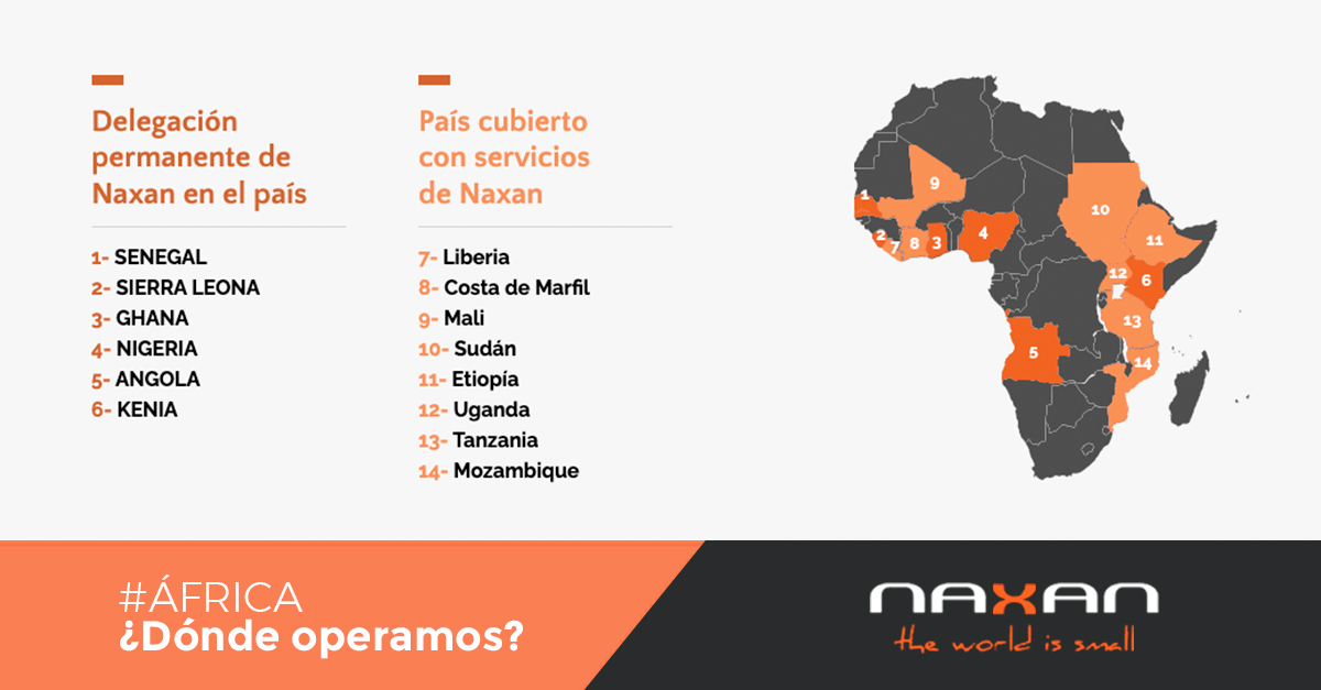 Naxan_Export's tweet photo. #Naxan #Africa 
👉🏼¿Sabes dónde operamos? 
✅Contacta con nosotros y descubre la multitud de oportunidades que tiene tu empresa.

https://t.co/COSm48AjRP https://t.co/V8i9DJmtWF