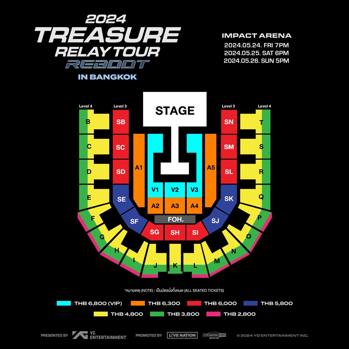 ✨เปิดรับกดบัตร✨
#TREASURE_REBOOT_IN_BANGKOK

🌈แอดไลน์ร้าน lin.ee/ObgaasH

แจ้งรอบที่ต้องการกด (เมมเบอร์ชิพ/ไลฟ์เนชั่น/ทั่วไป) + จำนวนบัตรที่ต้องการ