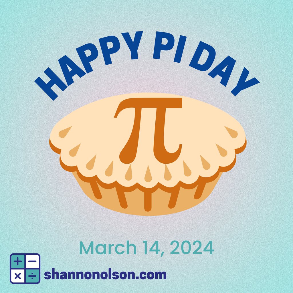 🥧 Happy Pi Day from a lover of all things math! 🎉 🎉 Share your favorite mathematical concept or any mind-blowing application of Pi in the comments below! ✨ #PiDay #MathLovers #Mathematics #ConstantPi #MathEnthusiast #CelebrateMath #InfinitePossibilities #iteachmath