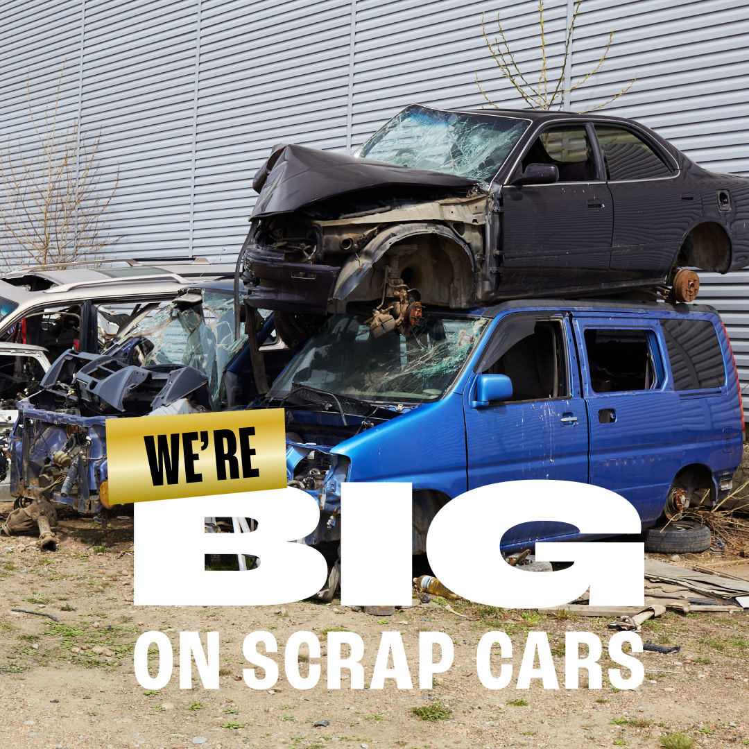 Got a scrap car? We're big on scrap cars and even bigger on getting you the best price! 🚗 #JDavidson #ScrapCars