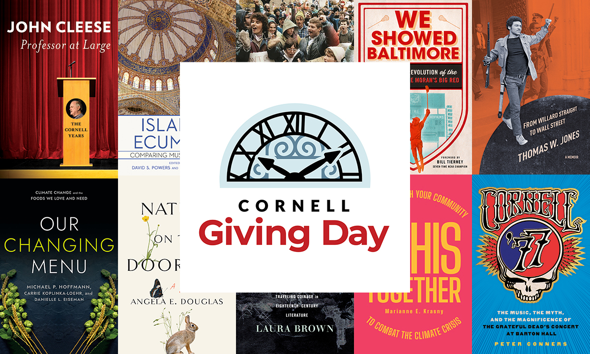 Today is #CornellGivingDay!

Your support will truly help change the world and reinvent what a traditional university press is. 
 
@CornellAlumni #CornellUniversityPress

Read more on the blog: ow.ly/ulp850QNUpO