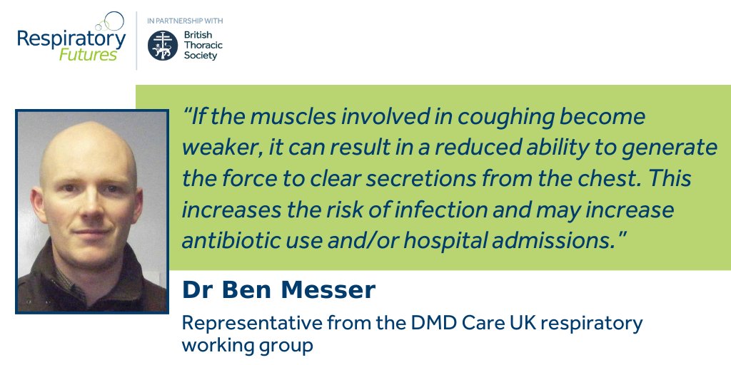 In this article we speak to Dr Ben Messer about recommendations to treat cough in patients who have Duchenne Muscular Dystrophy. Dr Messer sat on the DMD Care UK respiratory working group, who developed this recent Guidance. Learn more: bit.ly/3OuWooM #Respiratory