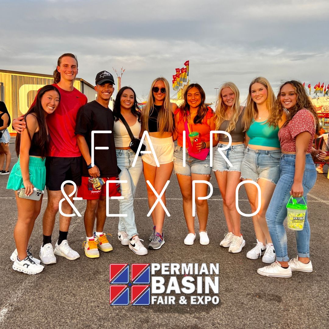 PBFair's tweet image. #tbt The gang is all here! #funvibes #fairdays #pbfair #permianbasin #midland #odessa  #permianbasinstrong #permianbasinfairandexpo