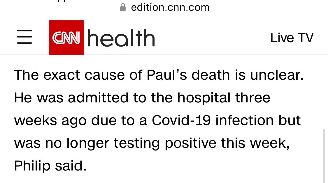 healingfromlc's tweet image. Anything but COVID. 🙄