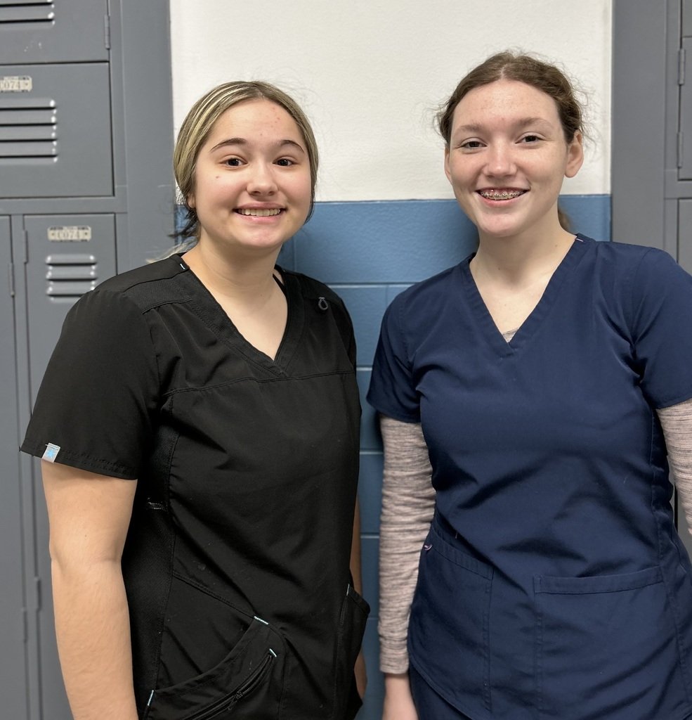 Rachel Evans and Madison Holbrook from Health Science II, recently completed their American Heart Association First Aid Certification. 
Congratulations ladies!
#SCCexperience #SCClearning #SCChealthcareers #HealthCareers #CNA #Nursing