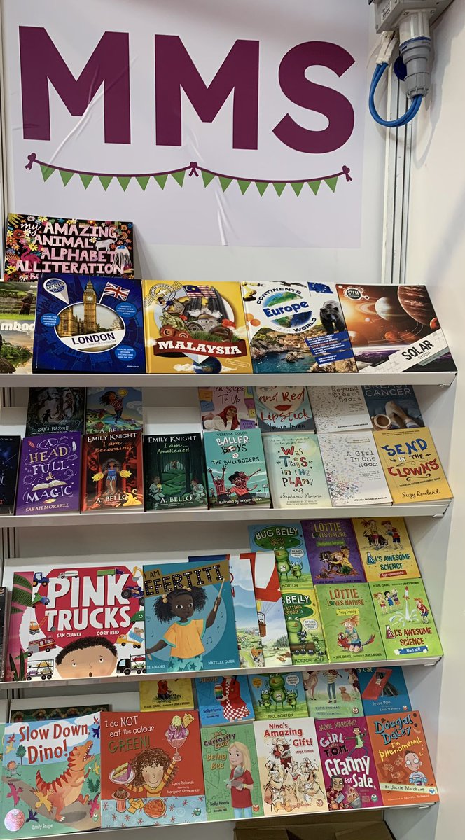 MMS has brilliant #indiepublishers @hashtag_press @5Quills_kids @WackyBeeBooks #redbackpublishing come and take a look 👀 1B10 last day #LBF2024