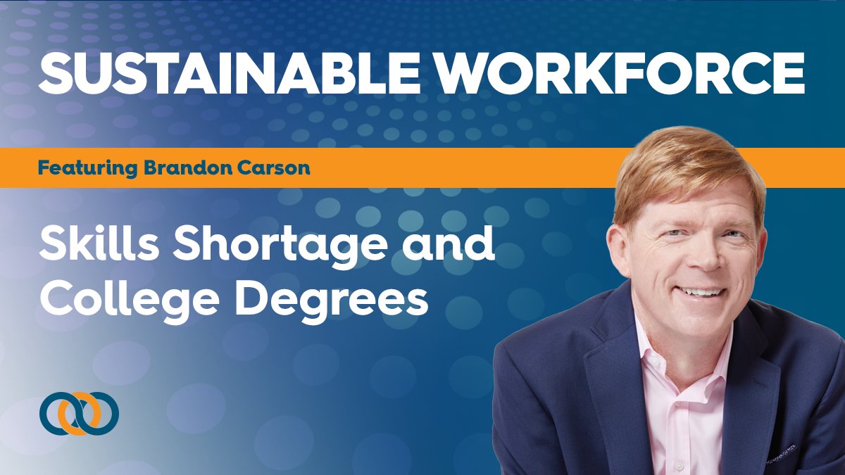 Brandon Carson discusses the capability crisis and some of the changes we need to make to open up a larger talent pool to meet our skills shortage. youtube.com/watch?v=LdDFgQ… #SustainableWorkforce #WeAreTrainingPros