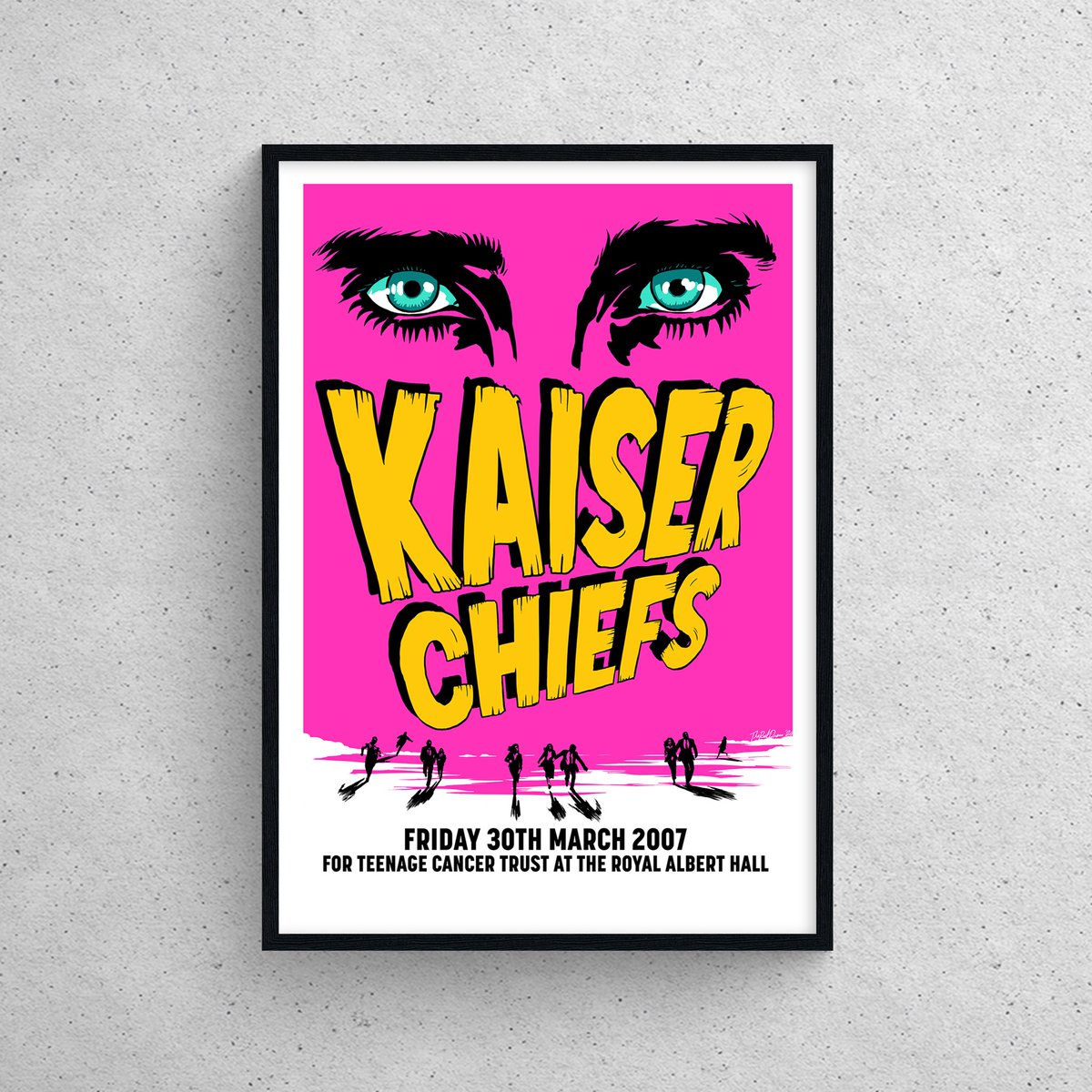 We are excited to announce that you can now purchase a newly produced gig poster from our 2007 @RoyalAlbertHall performance for @TeenageCancer to help raise funds for young people with cancer. (1/2)