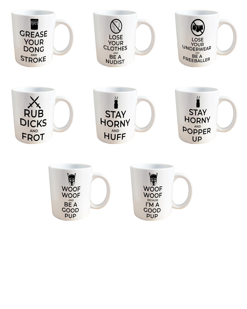 AdbMerch's tweet photo. New mug designs added to the etsy store! Whether you be a #bator, #gooner, #freeballer, or just enjoy #poppers there's something for you!

https://t.co/vdbunf0739 https://t.co/GfQD9Cacdx