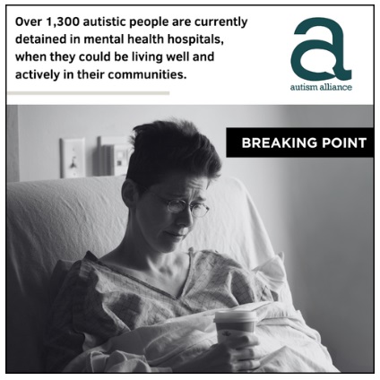 Over 10k autistic adults are not getting the social care they need. Three quarters reach crisis point without care, leading to family breakdown and, for some, admission to mental health hospitals. Please join the campaign and add your voice. autism-alliance.org.uk/breaking-point