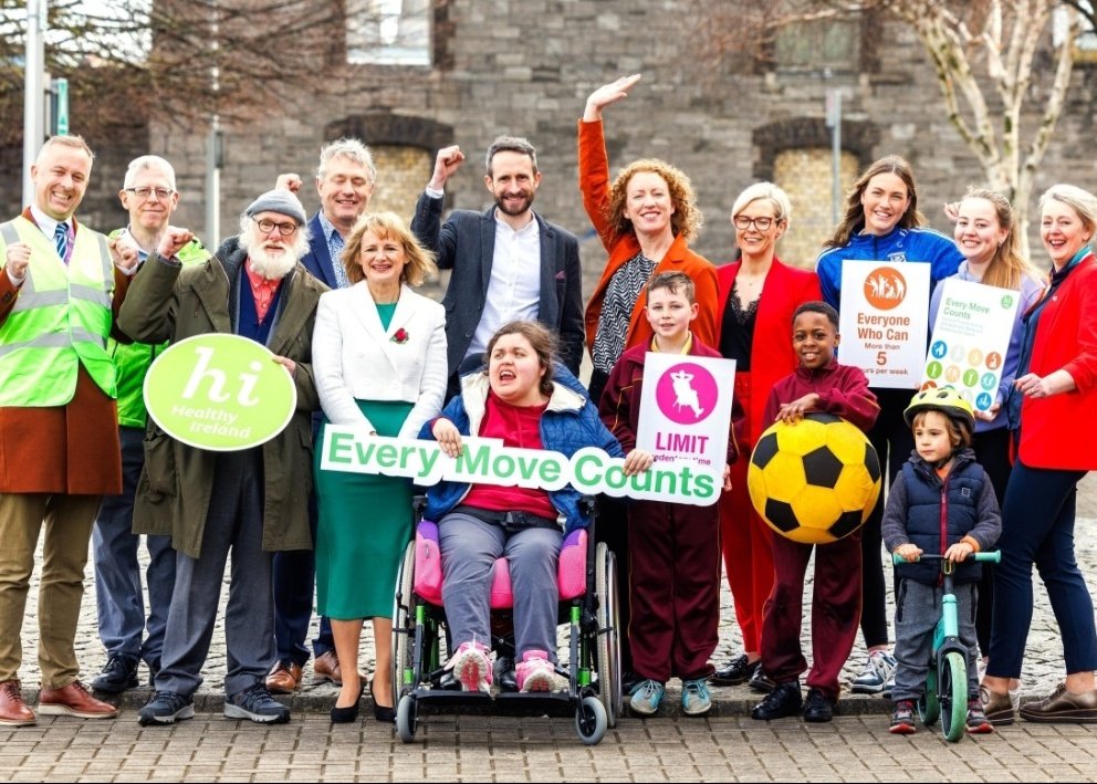 Big congratulations to all involved in the launch of the new Physical Activity and Sedentary Behaviour Guidelines for Ireland! @ElaineMurtagh @FosteratBristol @GrainneHayes89 @_dpower @CatherineBWoods @HRI_UL @PessLimerick @niamhmurphywit @seanhealy #EveryMoveCounts