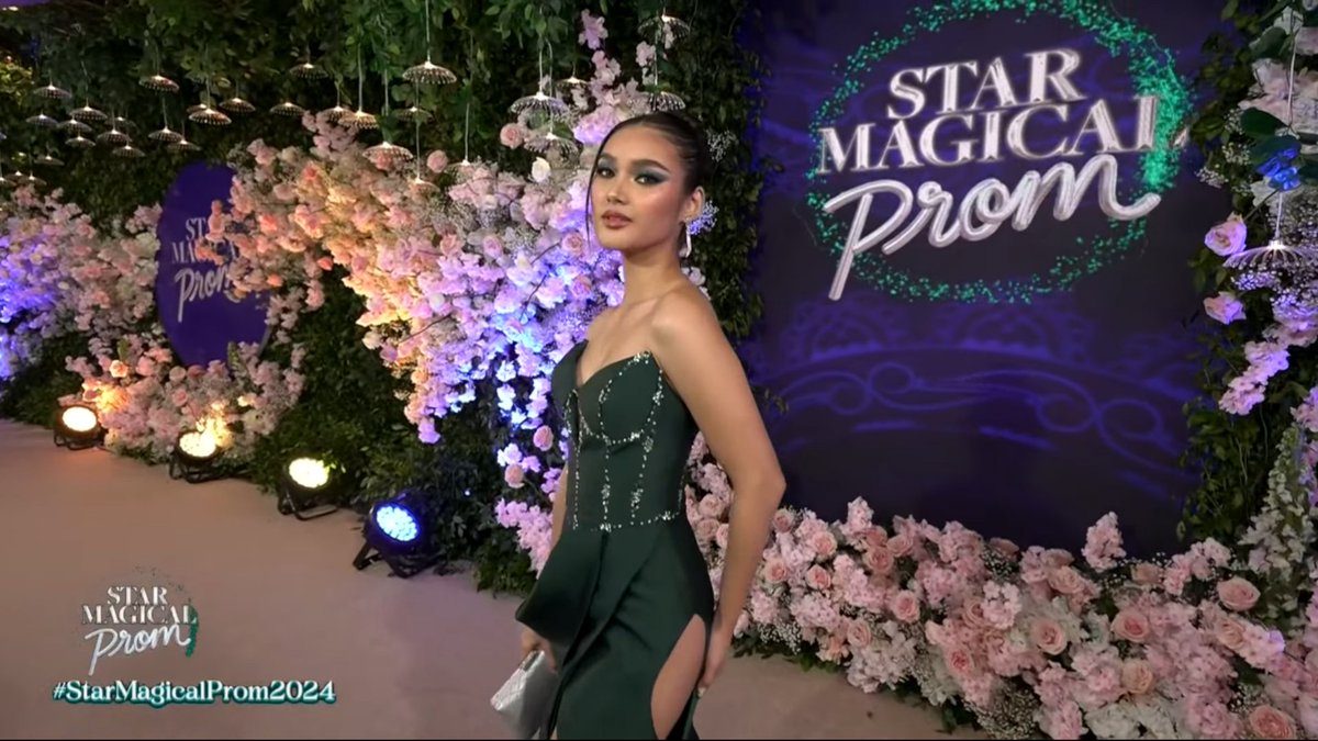 LOOK: Karina Bautista at the #StarMagicalProm2024. #StarMagicalFairyTaleNight PHCA-2024H1-4442