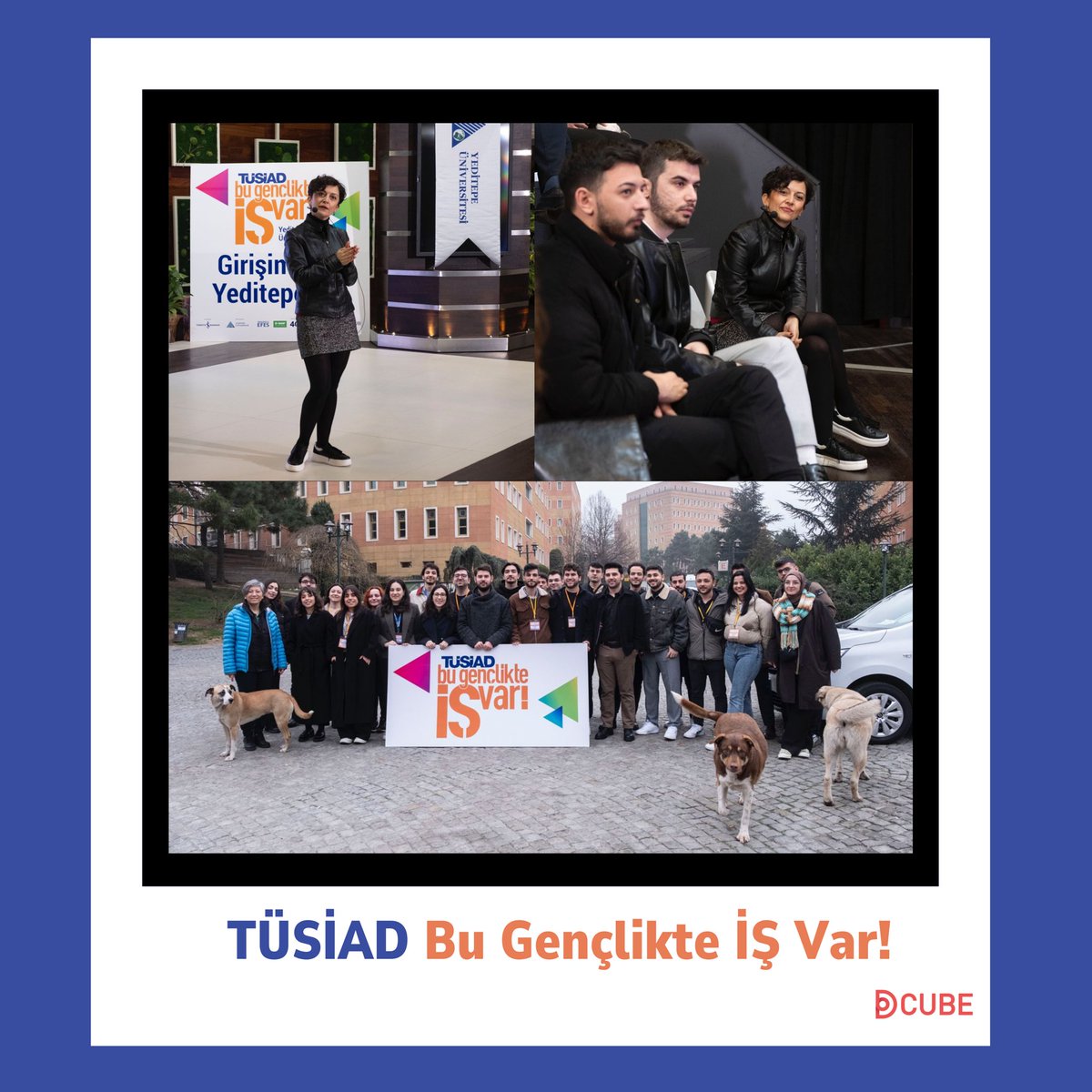 TÜSİAD’ın 10 yılı aşkın bir süredir hayata geçirdiği girişimcilik destek programı Bu Gençlikte İş Var’ın bu yılki eğitim kampına, kurucu ortaklarımızdan Başak Demir katılarak girişimcilerle döngüsel iş modellerini değerlendirdi. 

Bu Gençlikte İş Var girişimcilerinin