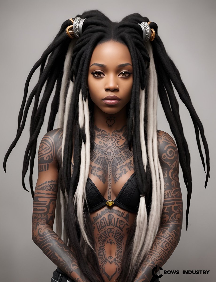 CrowsIndustry's tweet photo. Welcome to CROWS INDUSTRY !!

• This image is created with Leonardo artificial intelligence software.

Follow: @CrowsIndustry 

#ai #aiart #aiartwork #aicommunity #aiartist #aicommunityart #leonardoai #leonardoaicommunity #leonardoaiartwork #blackwomen #beautifulblackwomen https://t.co/rVR8zgWSjE