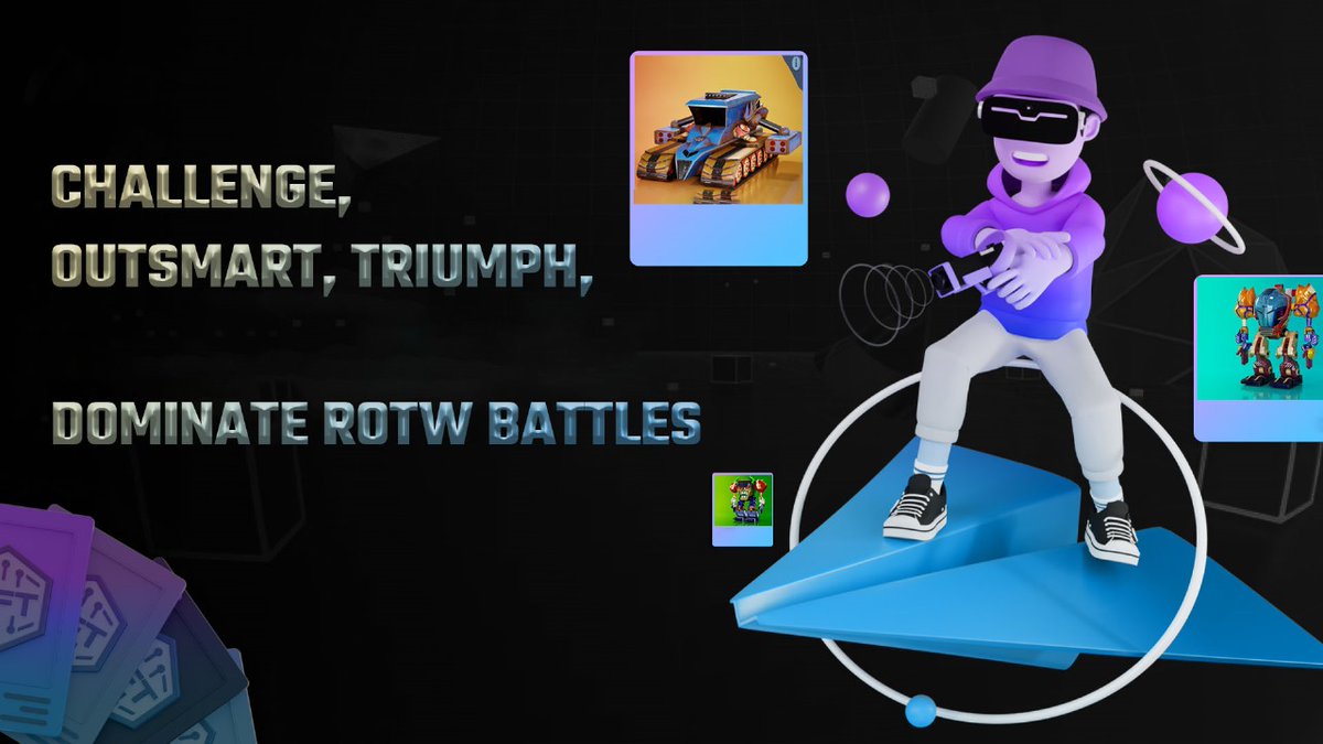 Step into the arena of intellect and power.
Are you ready to outsmart and dominate in ROTW?

#GameOn #ROTW #BattleRoyale