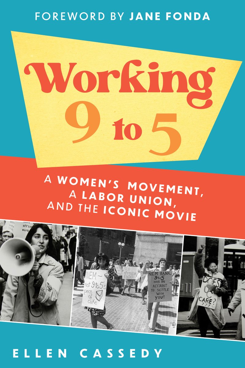 New-York Historical Society showed the  9to5 movie introduced by @Katimarton with a shoutout to my book 'Working 9 to 5.' The women office workers' movement inspired the movie & the movie gave our movement a huge boost!@NYHistory #stillworking9to5 #womenshistorymonth #working9to5
