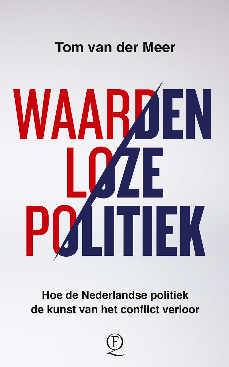 Volgende week verschijnt mijn nieuwe boek. 'Waardenloze politiek: Hoe de Nederlandse politiek de kunst van het conflict verloor' singeluitgeverijen.nl/querido/boek/w… Hoe het politieke midden zijn eigen crisis heeft uitgelokt. En hoe de democratie klem raakt tussen technocratie en populisme.