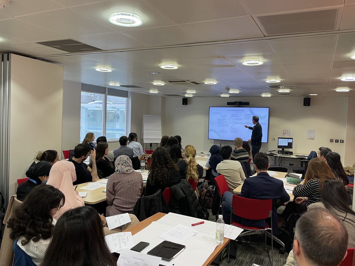 Today ⁦<a href="/Londonallergist/">Stephen Till</a>⁩ and myself have welcomed to ⁦<a href="/GSTTnhs/">Guy's and St Thomas'</a>⁩ trainees in Allergy/#Immunology and #Paediatric #Allergy  from across the country on a #research themed ⁦<a href="/BSACI_Allergy/">BSACI</a>⁩ Training Day!