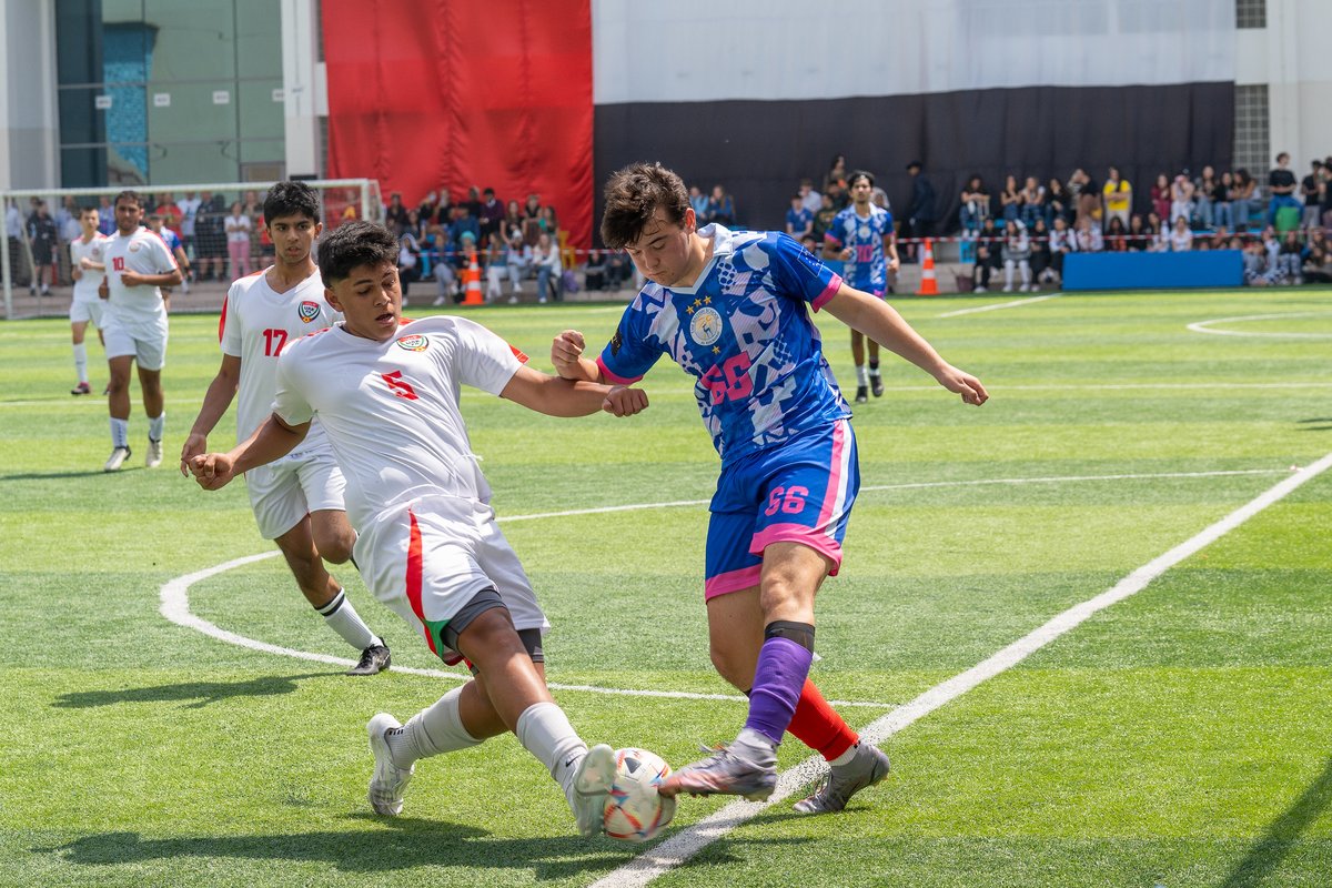 BSAKAbuDhabi's tweet photo. The boys and girls UAE vs ROW (rest of world) annual football challenges took place last week, and both were hard-fought matches played in front of an ecstatic crowd.  Great matches and great photos here. https://t.co/DO8lYVfh1T

#BSAKFootball #BSAKSports #BSAKSixthform https://t.co/cS5BYZKxiv