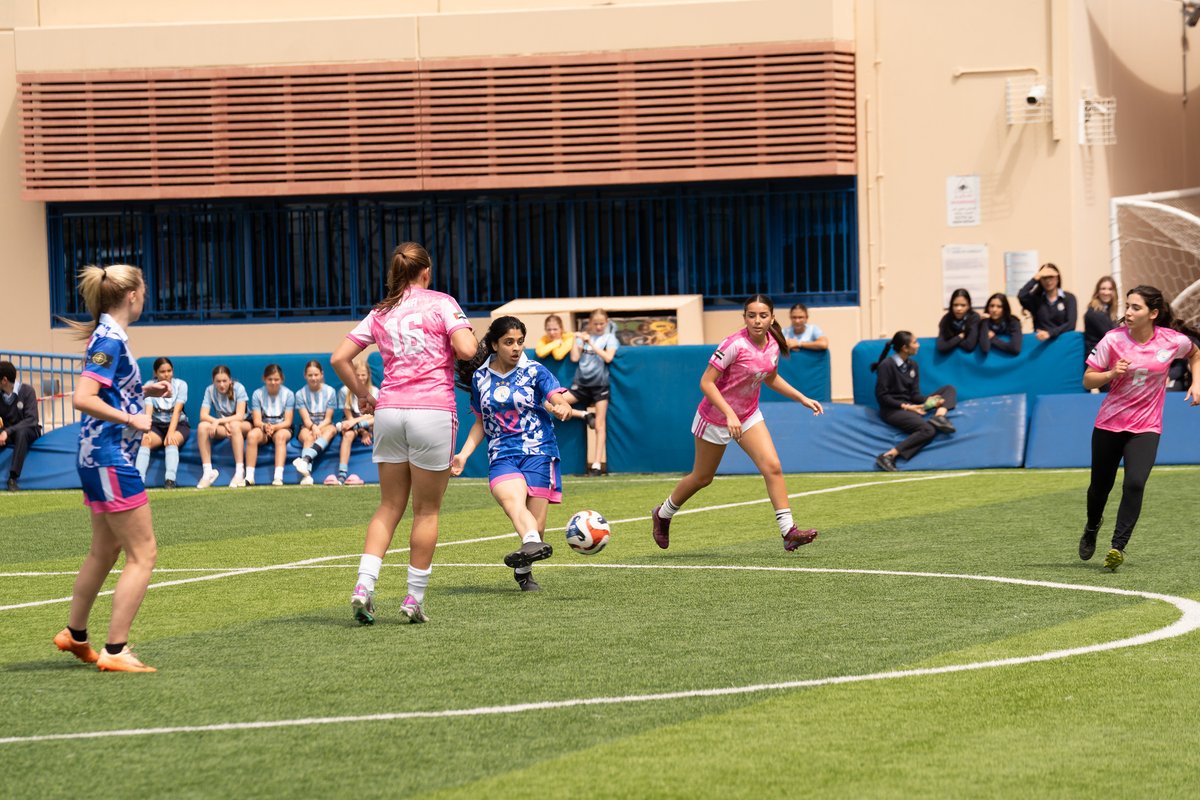BSAKAbuDhabi's tweet photo. The boys and girls UAE vs ROW (rest of world) annual football challenges took place last week, and both were hard-fought matches played in front of an ecstatic crowd.  Great matches and great photos here. https://t.co/DO8lYVfh1T

#BSAKFootball #BSAKSports #BSAKSixthform https://t.co/cS5BYZKxiv