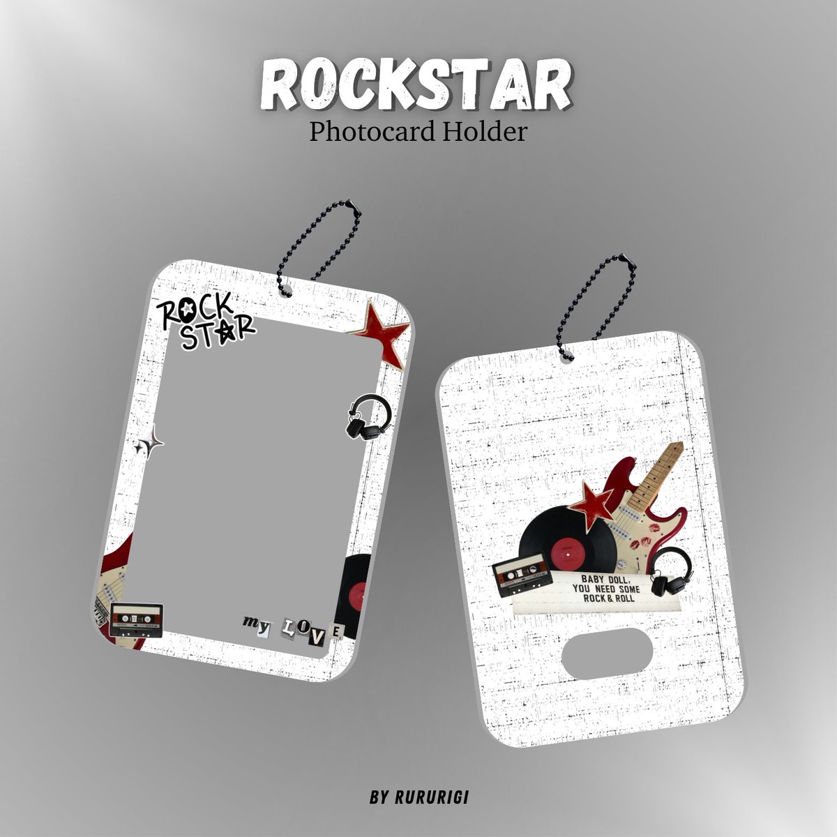 rururigi's tweet photo. (rt / like are appreciate)

✮ OPEN PRE-ORDER ROCKSTAR ACRYLIC PHOTOCARD HOLDER 🎸✮

💰55.000 dp 30.000
🖇️ form order
https://t.co/uLk8qqhFZH

✮ size 7 x 10.5 cm
✮ Periode PO : 14 - 22 Maret 2024

🏡 Semarang https://t.co/1J4GGZ7cnN