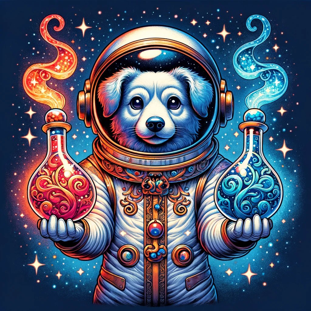 Laika - The TON Spacedog (@laikaonton) on Twitter photo The <a href="/TonAlchemists/">TON Alchemists</a> and <a href="/LaikaOnTon/">Laika - The TON Spacedog</a> are partnering up!
We're giving away 3 prizes!
1x Diamond Potion, worth 147 TON, or $630!
1x $100 of $Laika
1x $100 of $Magic
1️⃣Follow <a href="/TonAlchemists/">TON Alchemists</a>
2️⃣Follow <a href="/LaikaOnTon/">Laika - The TON Spacedog</a>
3️⃣Like & RT this
4️⃣Join our TG t.me/LaikaOnTon The <a href="/TonAlchemists/">TON Alchemists</a> and <a href="/LaikaOnTon/">Laika - The TON Spacedog</a> are partnering up!
We're giving away 3 prizes!
1x Diamond Potion, worth 147 TON, or $630!
1x $100 of $Laika
1x $100 of $Magic
1️⃣Follow <a href="/TonAlchemists/">TON Alchemists</a>
2️⃣Follow <a href="/LaikaOnTon/">Laika - The TON Spacedog</a>
3️⃣Like & RT this
4️⃣Join our TG t.me/LaikaOnTon