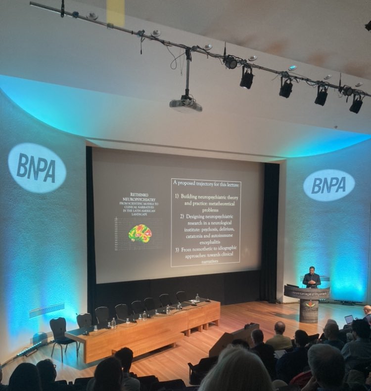 Fantastic journey through the history, philosophy and application of clinical neuropsychiatry in Latin America with @JRBneuropsiq @The_BNPA #BNPA2024