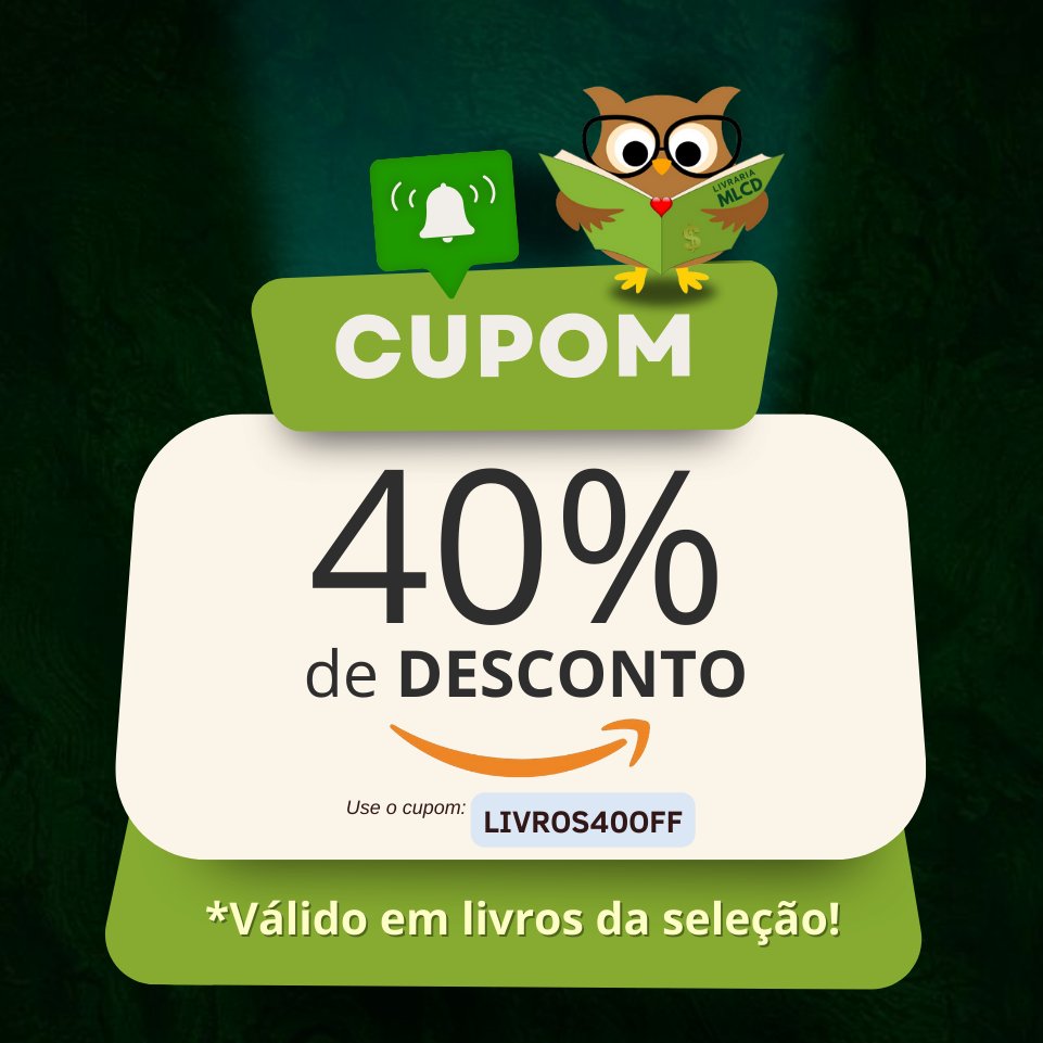 Semana do Consumidor  🧡 Amazon

📚 40% OFF em livros da seleção:
➡  amzn.to/3PgEmXW

🎟️ Use o cupom: LIVROS40OFF 
*Válido até dia 15 de março.

🚨O Kindle Unlimited está liberando 3 meses para algumas contas!
Teste na sua: ➡️ amzn.to/3x2QVzu