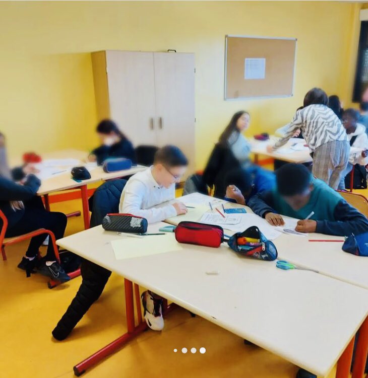 collegePmfMeru's tweet photo. Jeudi 14 mars au @collegePmfMeru  Olympiades de mathématiques des 6èmes et en compagnie des CM2 des écoles primaires Bellonte et Jean Moulin de Méru Cette année, le concours Marcel Combes est lui aussi placé sous le signe des J.O ⛹️‍♀️🤾‍♀️🚴‍♀️ https://t.co/8FHZBmrPOv