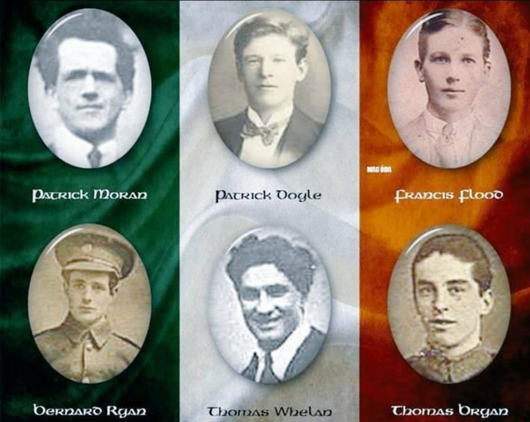 Six Volunteers of the Irish Republican Army were hanged by the British in Mountjoy Gaol #OnThisDay in 1921

#ÓglaighnahÊireann
