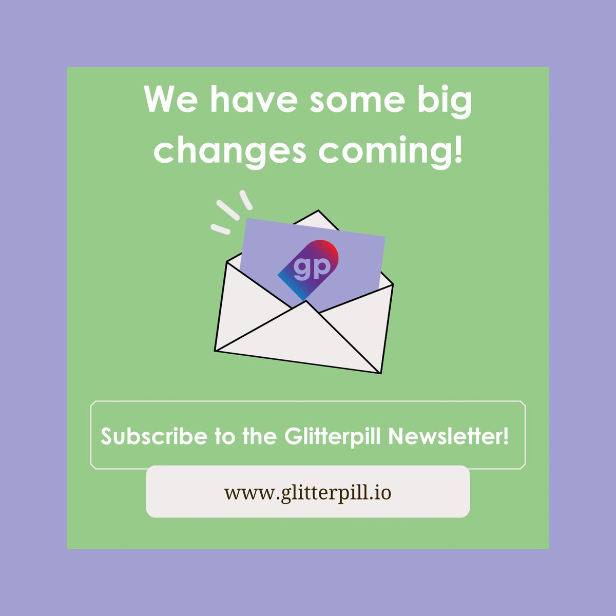 Exciting updates are on the horizon! Stay up to date by subscribing to our newsletter through the link below: 🔗 👉 glitterpill.io/glitterpill-ne… Be the first to know about our latest developments in #discord, #branding, #insights. Don't miss out—subscribe today!