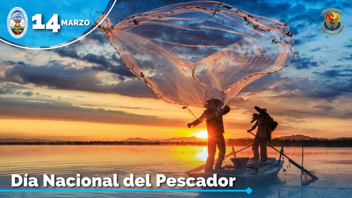 #14Mar Día Nacional del Pescador, fecha decretada por el Comandante supremo Hugo Rafael Chávez Frias. Es un oficio que se realiza para conseguir alimentos, a través de la captura de peces. 🇻🇪🐟 #ExcelenciaEducativaMilitar #AvanzandoPorVenezuela #FANB