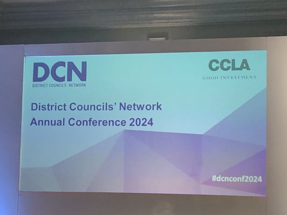 Just registered in and looking forward to the start of the District Council’s Network conference #dcnconf2024 - here representing ⁦@Tendring_DC⁩