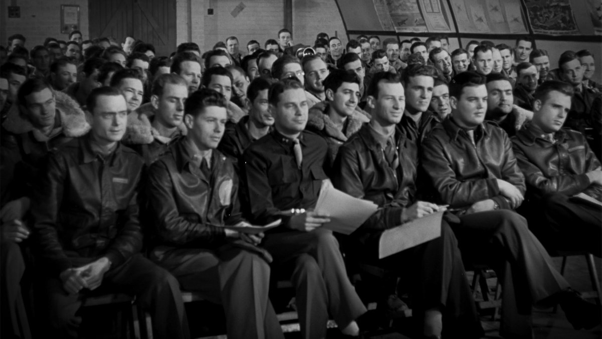 AppleTVNewsHub's tweet photo. #TheBloodyHundredth, a new documentary honoring the real-life heroes of the 100th Bomb Group, is now streaming on #AppleTV+ https://t.co/JSfvqw3xWv