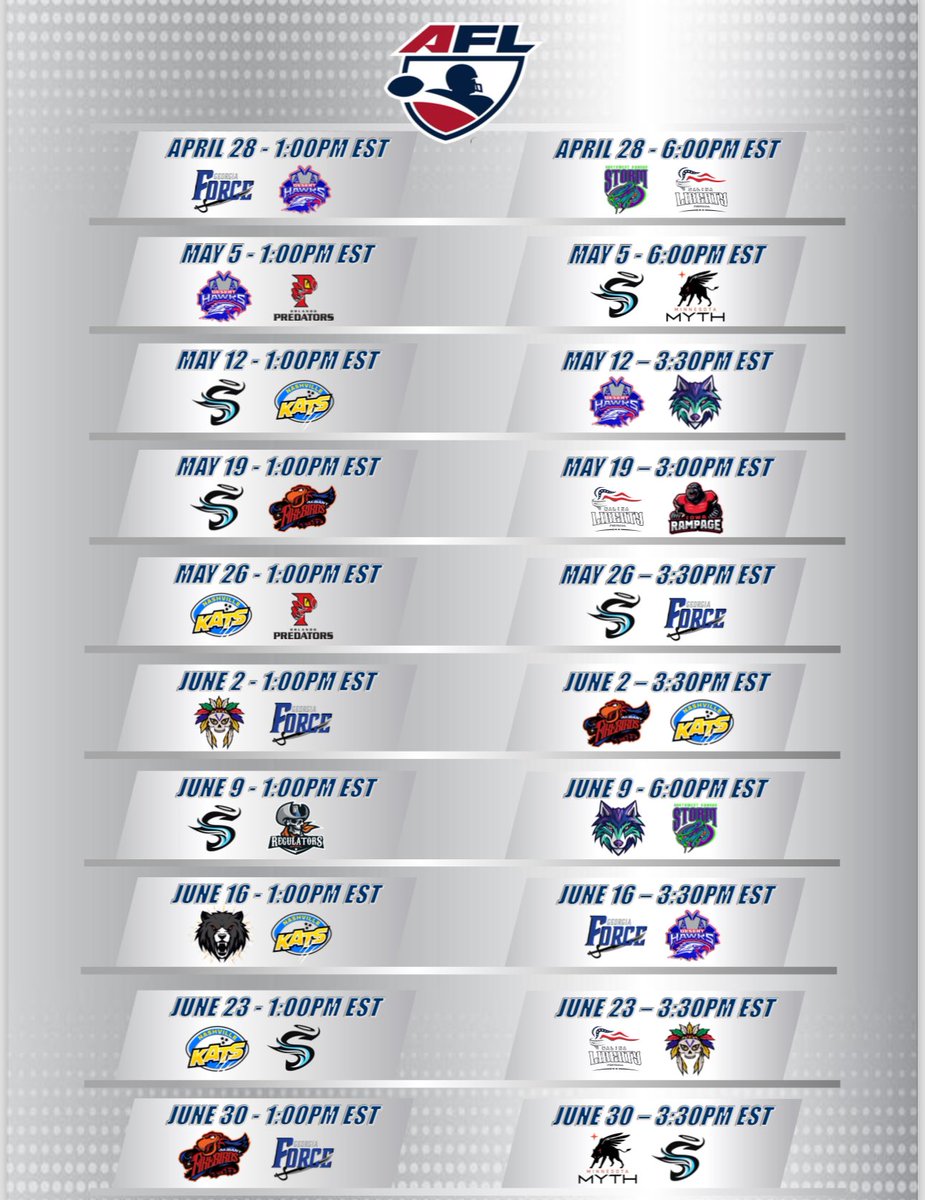30+ AFL games & Select matchups from this season will be available to watch on NFL Network and also streaming on NFL+.